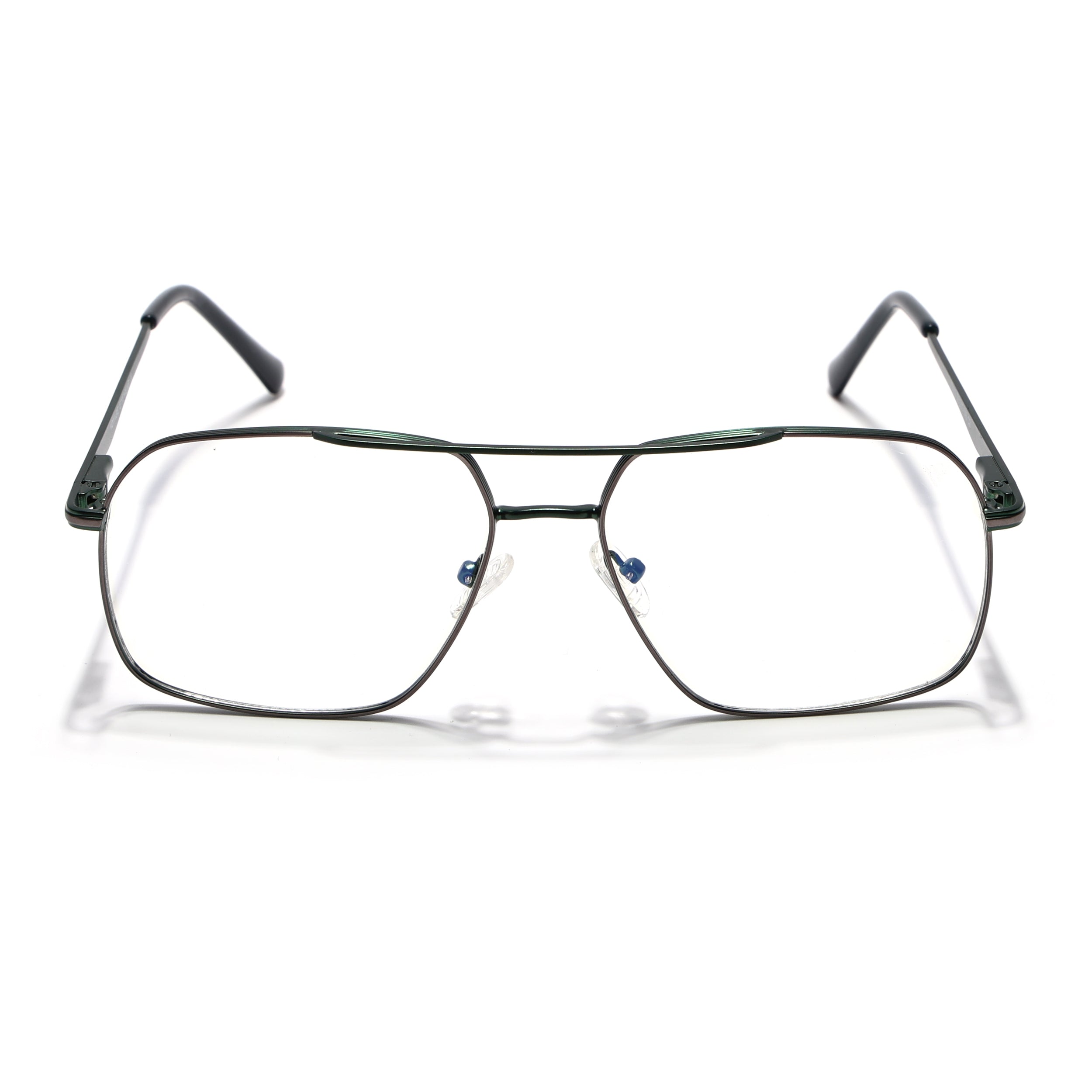 Voyage Green Wayfarer Eyeglasses for Men & Women (73013FMG7071-C7)