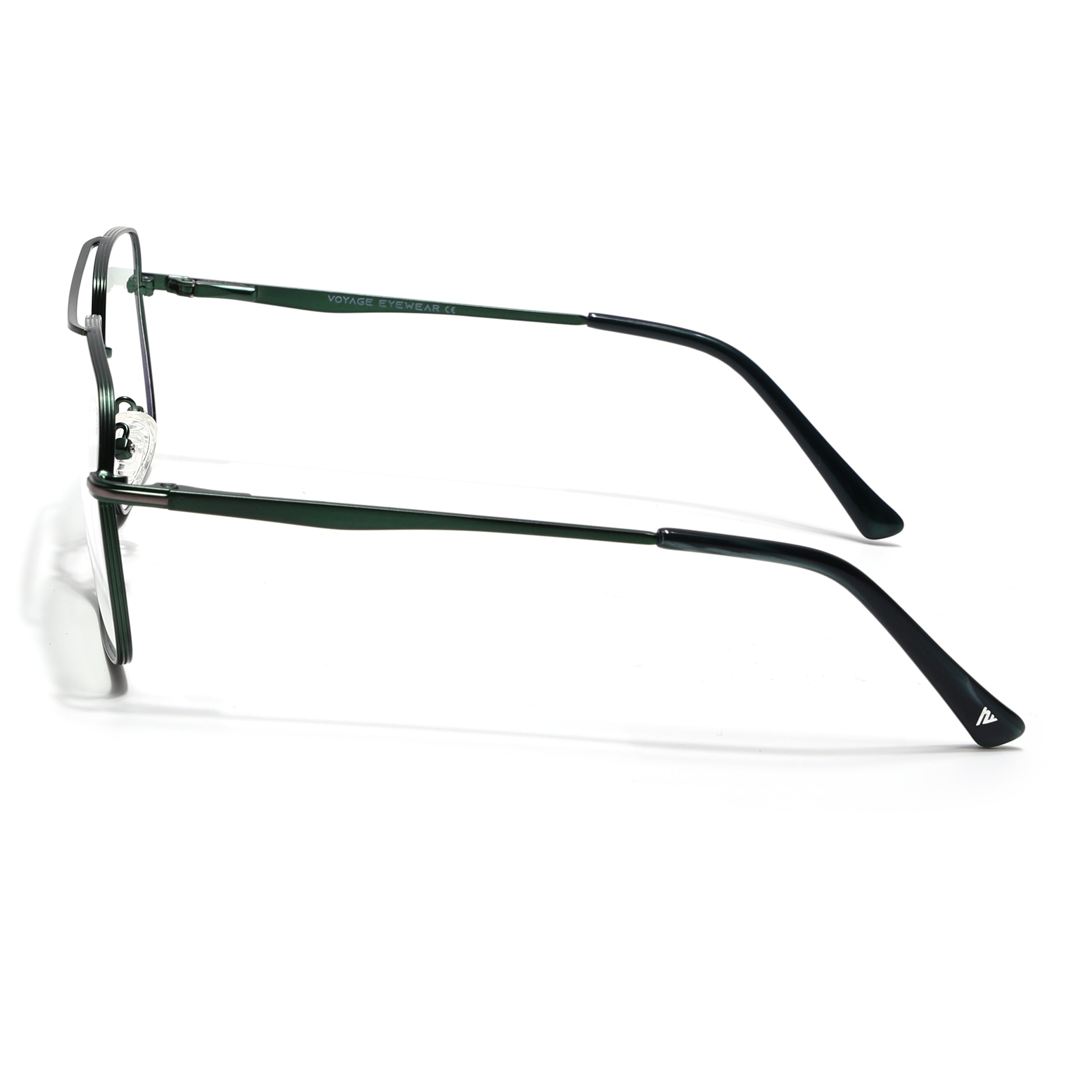 Voyage Green Wayfarer Eyeglasses for Men & Women (73013FMG7071-C7)