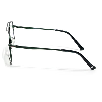 Voyage Green Wayfarer Eyeglasses for Men & Women (73013FMG7071-C7)