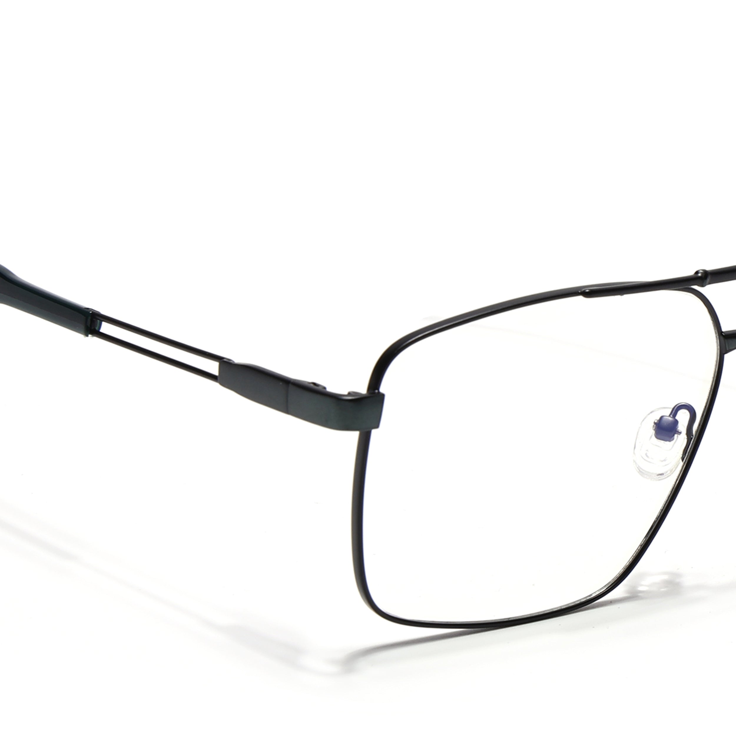 Voyage Black Wayfarer Eyeglasses for Men & Women (73014FMG7072-C1)