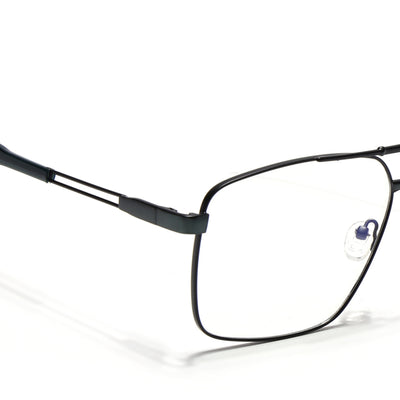 Voyage Black Wayfarer Eyeglasses for Men & Women (73014FMG7072-C1)