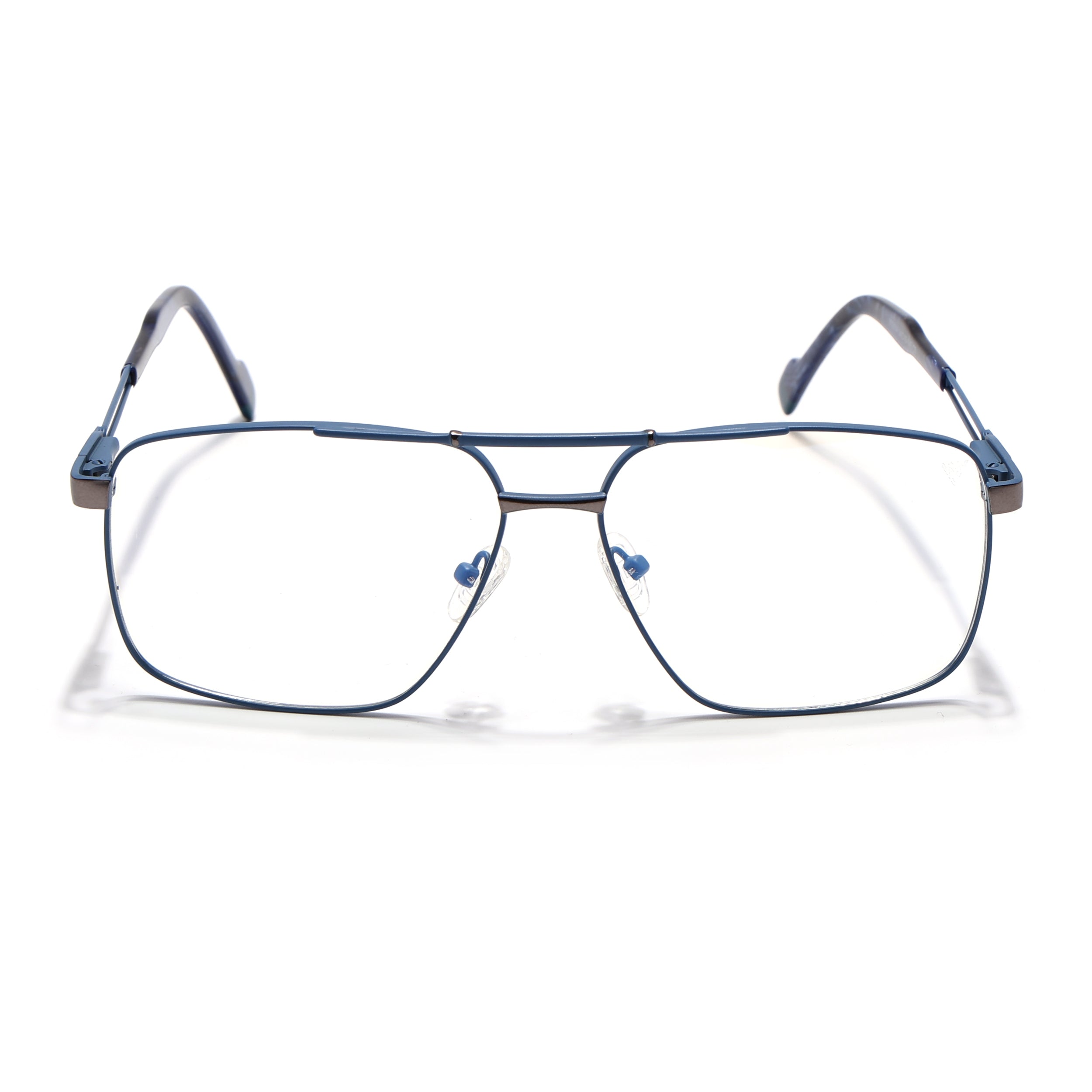 Voyage Sky Blue & Grey Wayfarer Eyeglasses for Men & Women (73014FMG7077-C6)