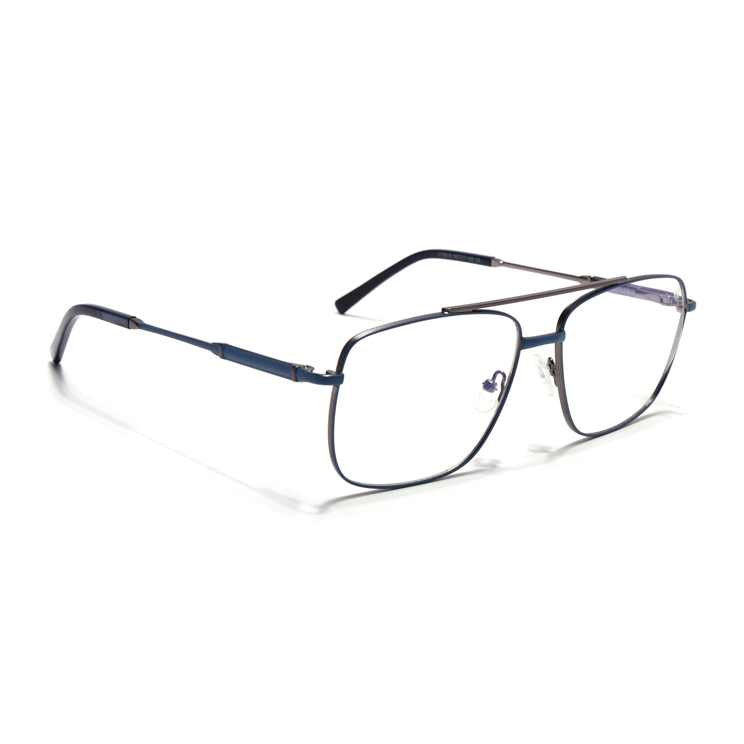 Voyage Sky Blue & Grey Wayfarer Eyeglasses for Men & Women (73015FMG7083-C5)