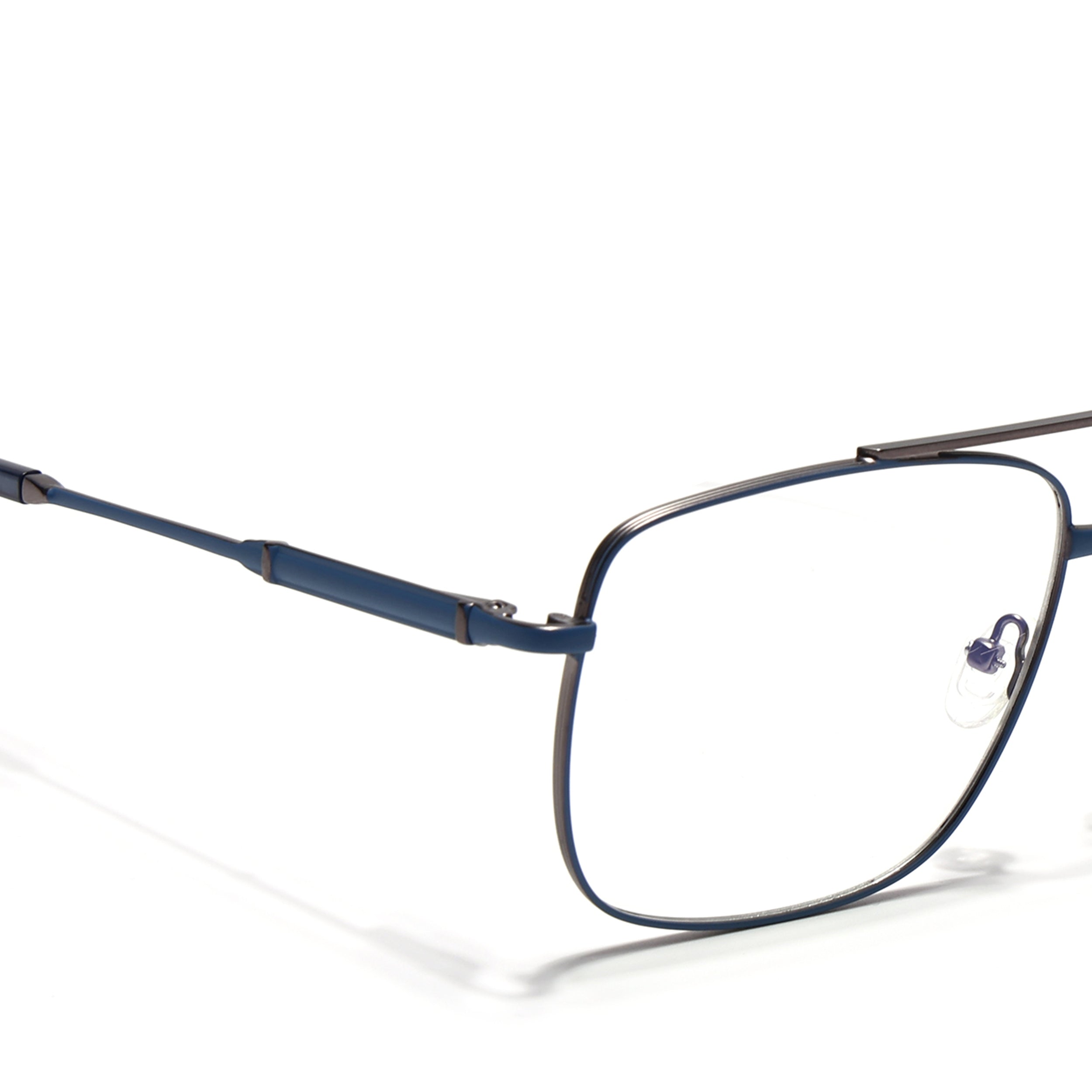 Voyage Sky Blue & Grey Wayfarer Eyeglasses for Men & Women (73015FMG7083-C5)