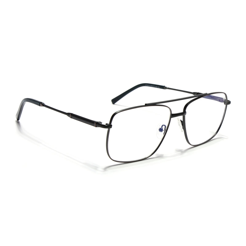 Voyage Shine Green Wayfarer Eyeglasses for Men & Women (73015FMG7084-C6)
