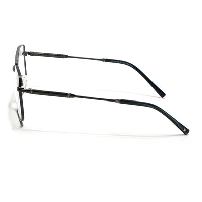 Voyage Shine Green Wayfarer Eyeglasses for Men & Women (73015FMG7084-C6)