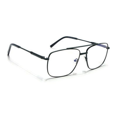 Voyage Matt Green Wayfarer Eyeglasses for Men & Women (73015FMG7085-C7)