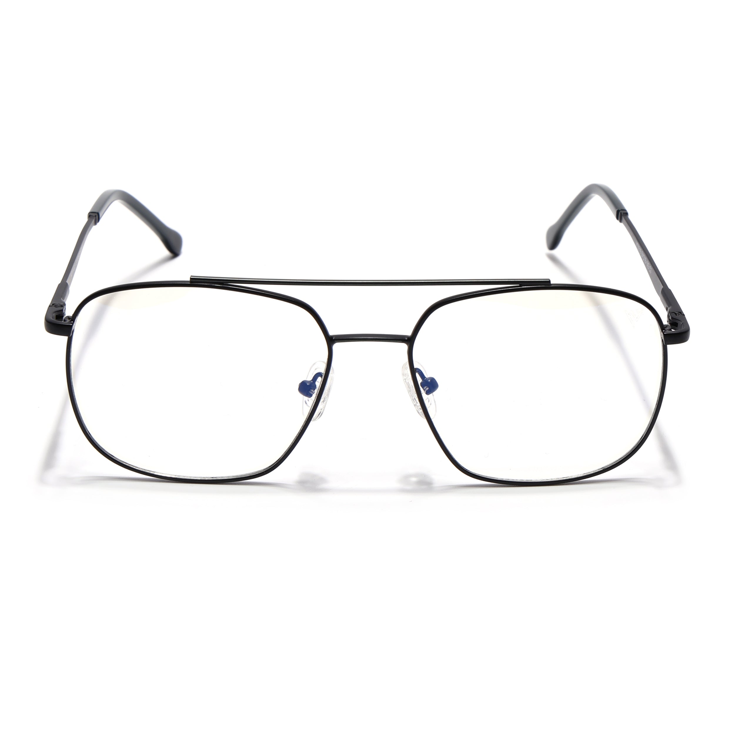 Voyage Black Wayfarer Eyeglasses for Men & Women (73016FMG7086-C1)