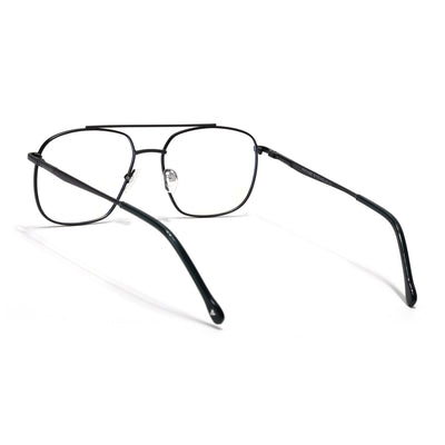 Voyage Black Wayfarer Eyeglasses for Men & Women (73016FMG7086-C1)