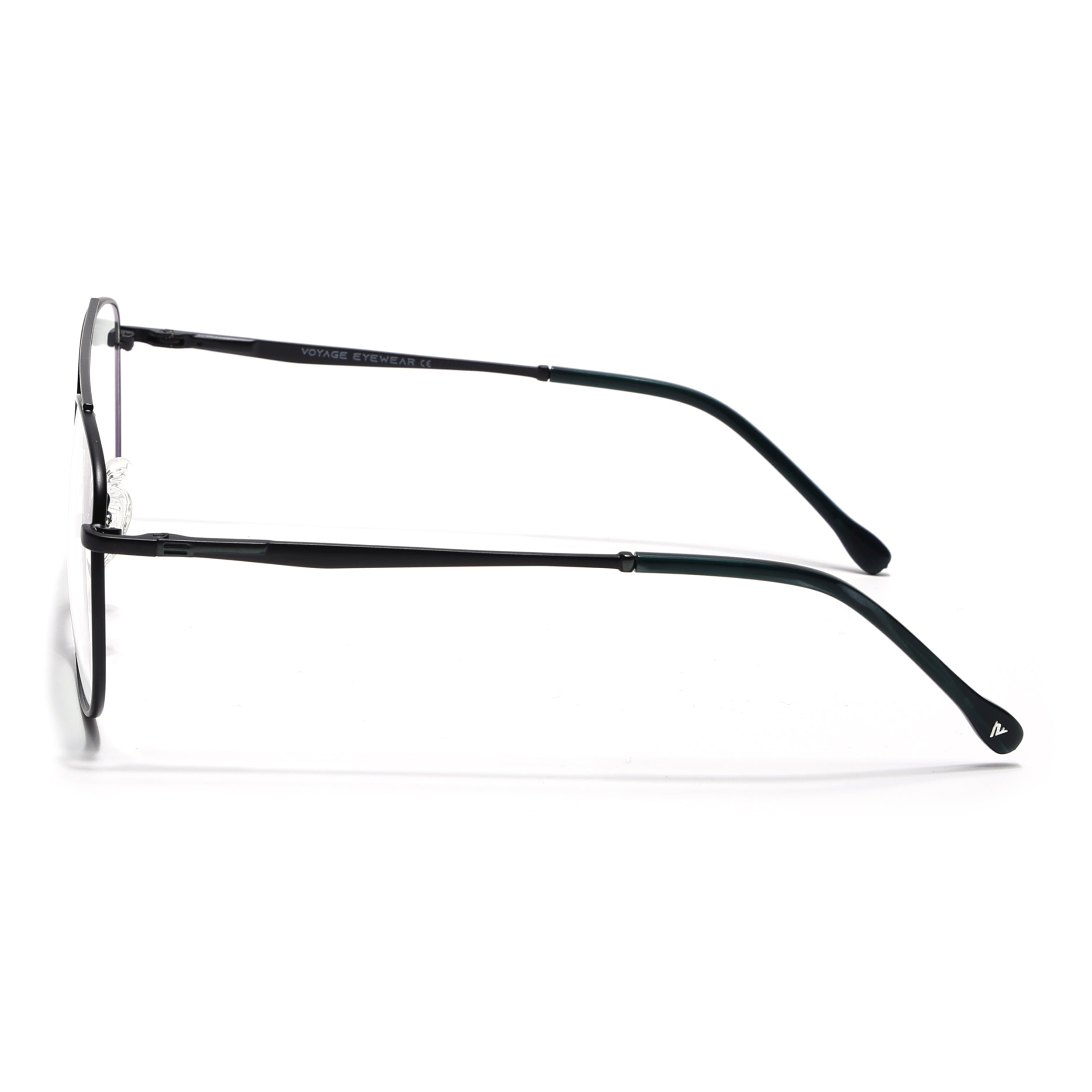 Voyage Black Wayfarer Eyeglasses for Men & Women (73016FMG7086-C1)