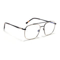 Voyage Golden & Black Wayfarer Eyeglasses for Men & Women (73016FMG7088-C3)