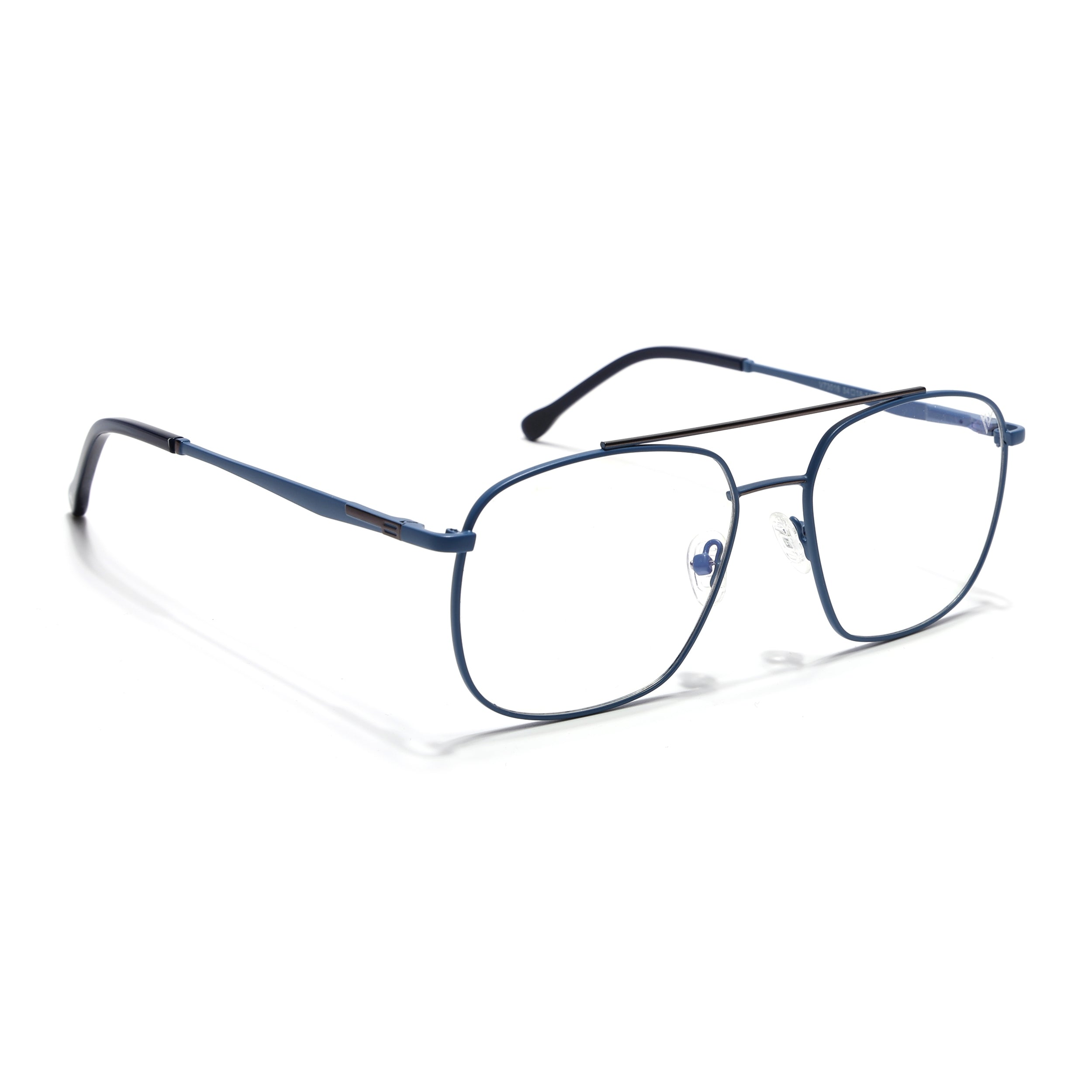 Voyage Sky Blue & Grey Wayfarer Eyeglasses for Men & Women (73016FMG7091-C6)