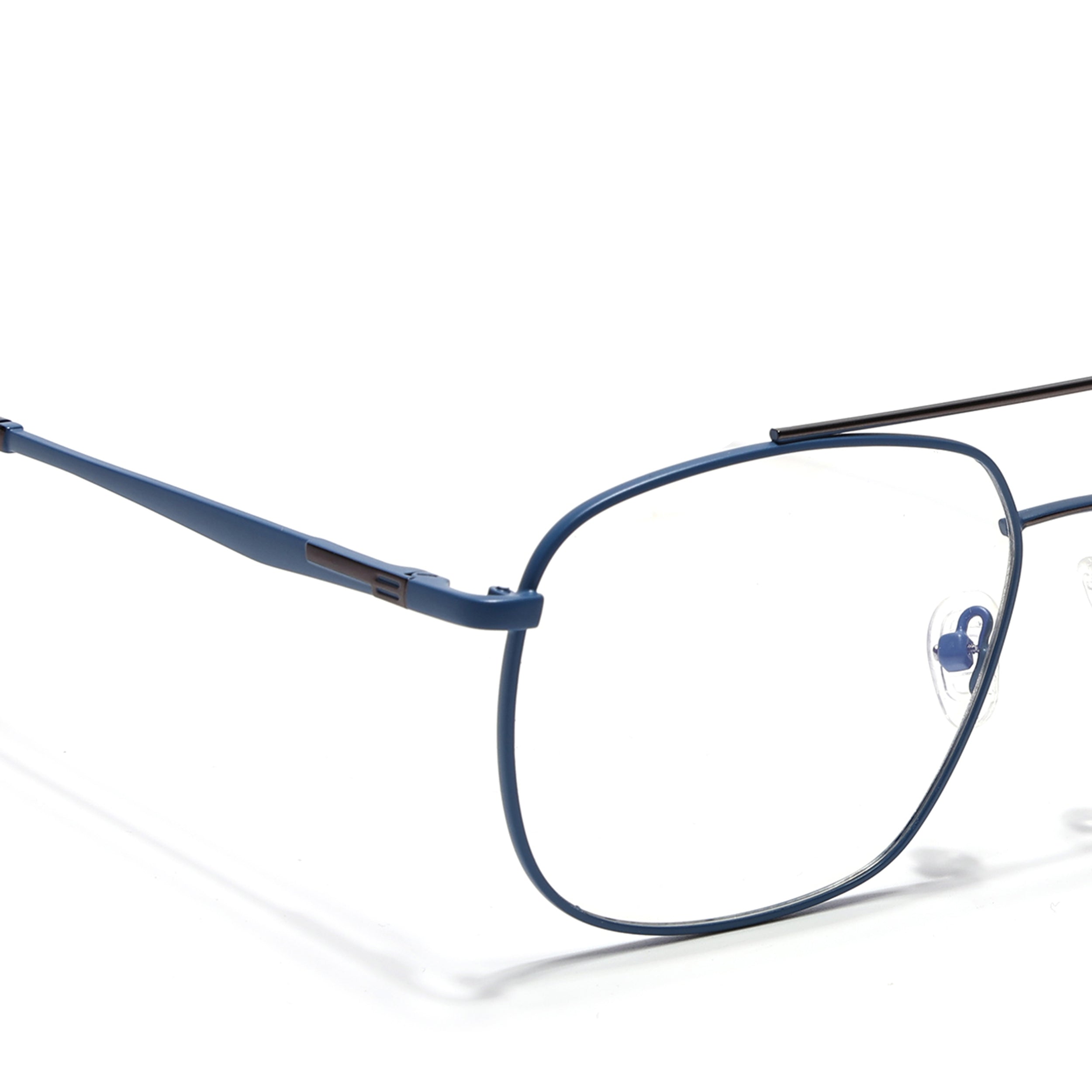 Voyage Sky Blue & Grey Wayfarer Eyeglasses for Men & Women (73016FMG7091-C6)