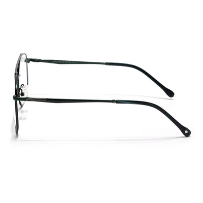 Voyage Grey & Green Wayfarer Eyeglasses for Men & Women (73016FMG7092-C7)