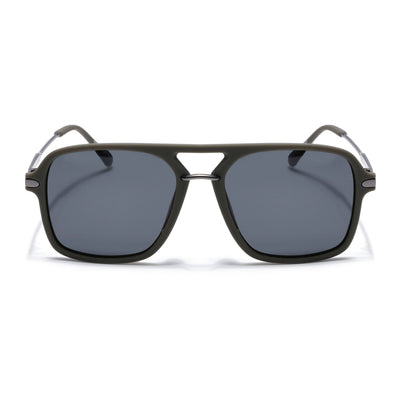 Eyejack Olive Wayfarer Polarized Sunglasses for Men & Women (7503PCL1280)