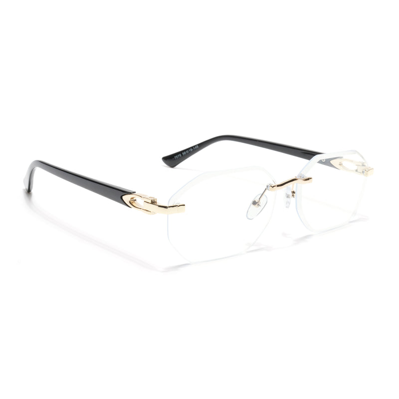 Slayr | Clear Rimless Eyeglasses | MG7049
