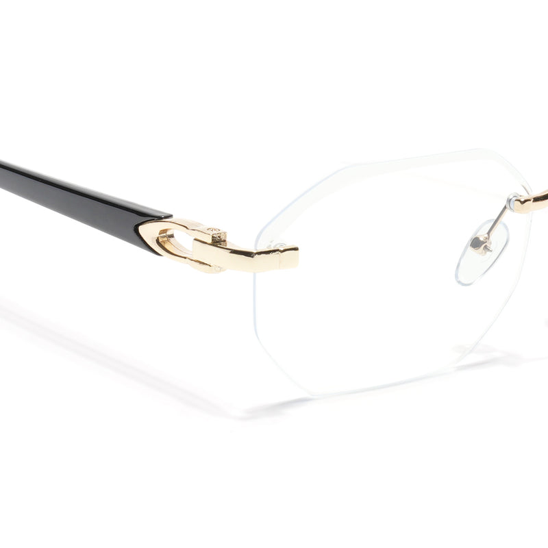 Slayr | Clear Rimless Eyeglasses | MG7049