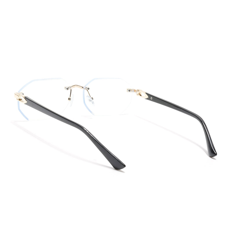 Slayr | Clear Rimless Eyeglasses | MG7049
