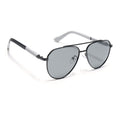 Rover - Black Aviator Polarized Sunglasses (8017PCL876)