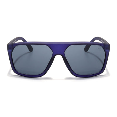 Eyejack Blue Wayfarer Sunglasses for Men & Women (8024CL1051)