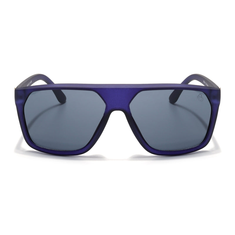Eyejack Blue Wayfarer Sunglasses for Men & Women (8024CL1051)
