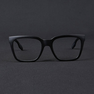 Voyage Lumina Black Wayfarer Eyeglasses for Men & Women (81202MG5391-C1)