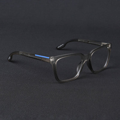 Voyage Lumina Grey Wayfarer Eyeglasses for Men & Women (81202MG5392-C2)