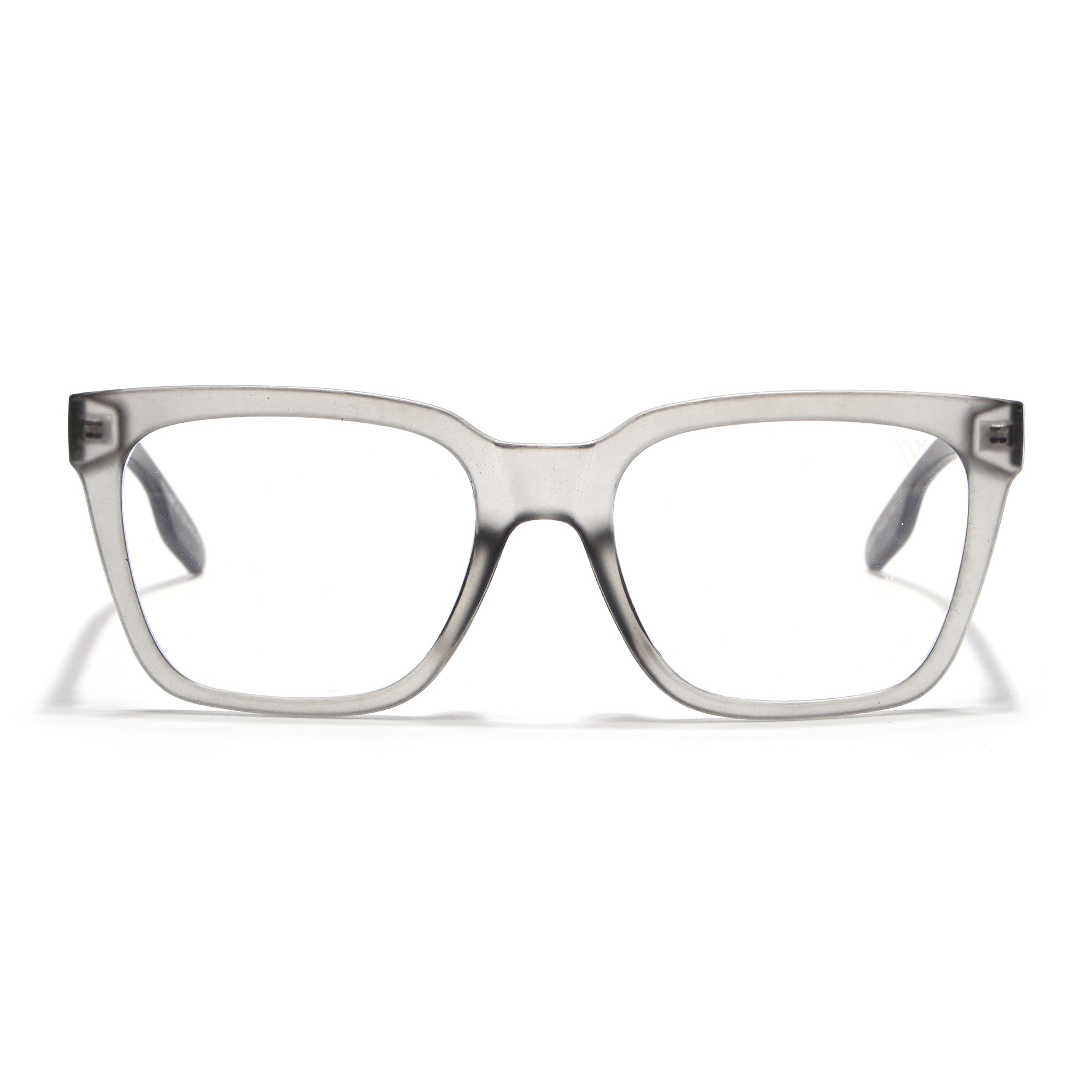 Voyage Lumina Grey Wayfarer Eyeglasses for Men & Women (81202MG5392-C2)