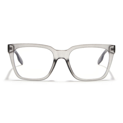Voyage Lumina Grey Wayfarer Eyeglasses for Men & Women (81202MG5392-C2)