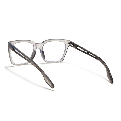 Voyage Lumina Grey Wayfarer Eyeglasses for Men & Women (81202MG5392-C2)