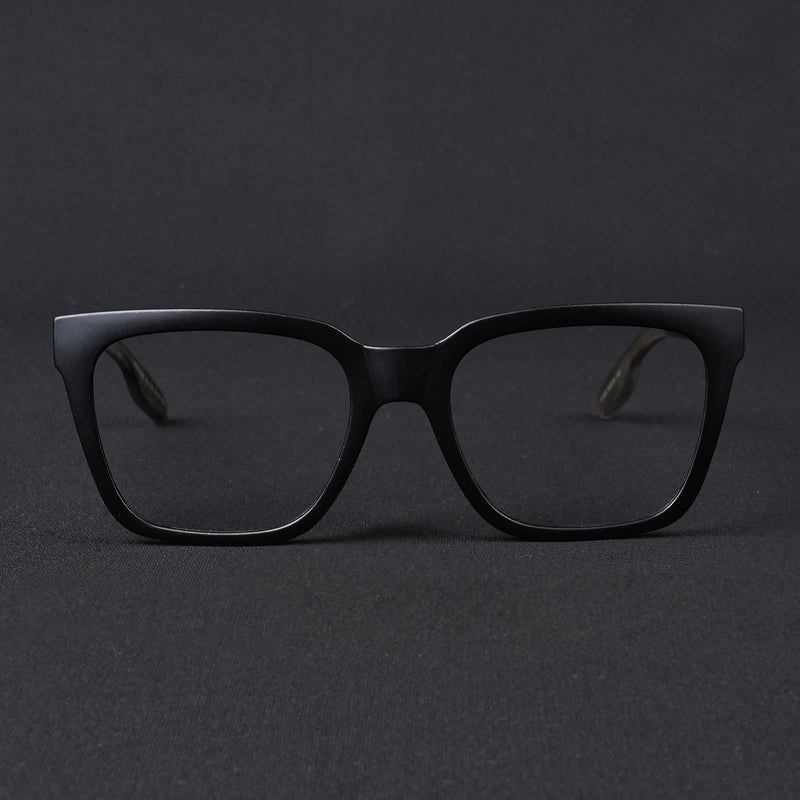 Voyage Lumina Black Wayfarer Eyeglasses for Men & Women (81202MG5394-C4)