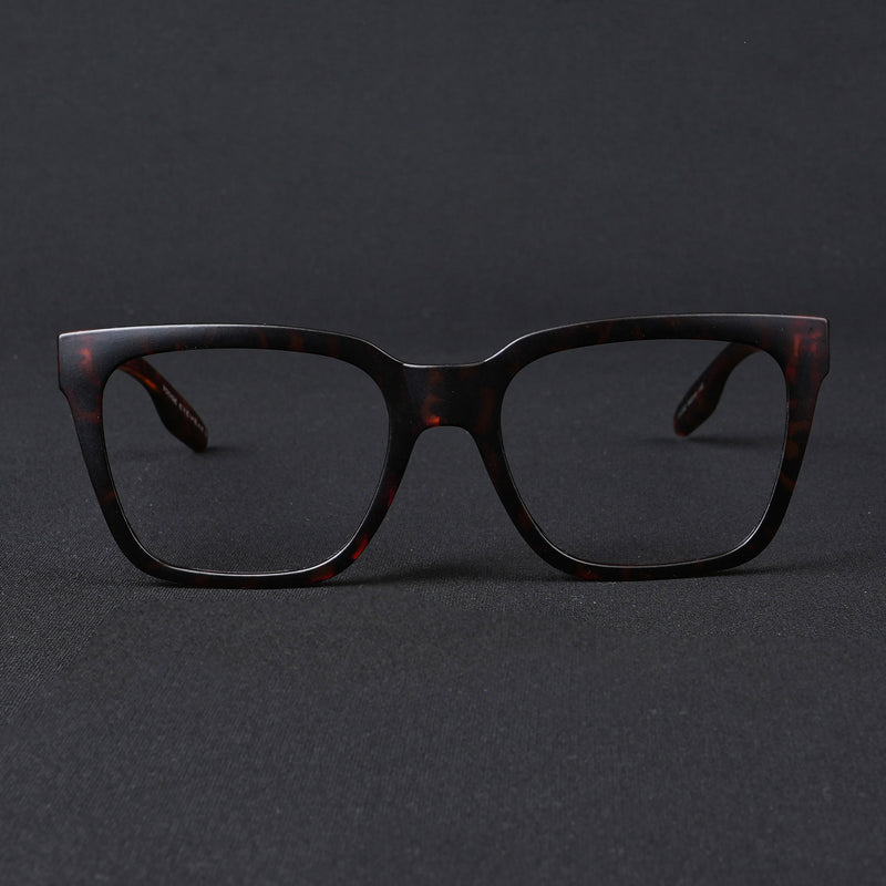 Voyage Lumina Demi Brown Wayfarer Eyeglasses for Men & Women (81202MG5395-C5)