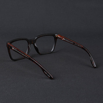 Voyage Lumina Demi Brown Wayfarer Eyeglasses for Men & Women (81202MG5395-C5)