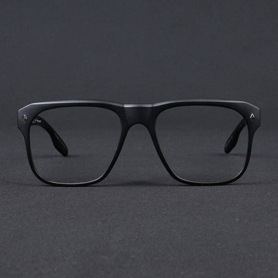 Voyage Lumina Black Wayfarer Eyeglasses for Men & Women (81205MG5396-C1)