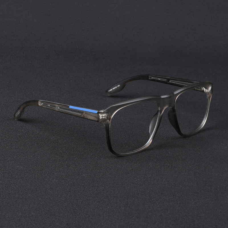 Voyage Lumina Grey Wayfarer Eyeglasses for Men & Women (81205MG5397-C2)