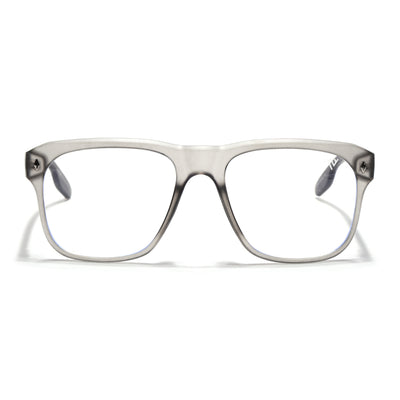 Voyage Lumina Grey Wayfarer Eyeglasses for Men & Women (81205MG5397-C2)