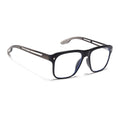 Voyage Lumina Black Wayfarer Eyeglasses for Men & Women (81205MG5399-C4)