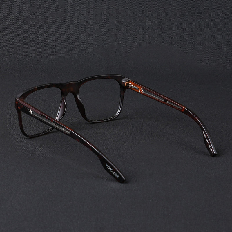 Voyage Lumina Demi Brown Wayfarer Eyeglasses for Men & Women (81205MG5400-C5)