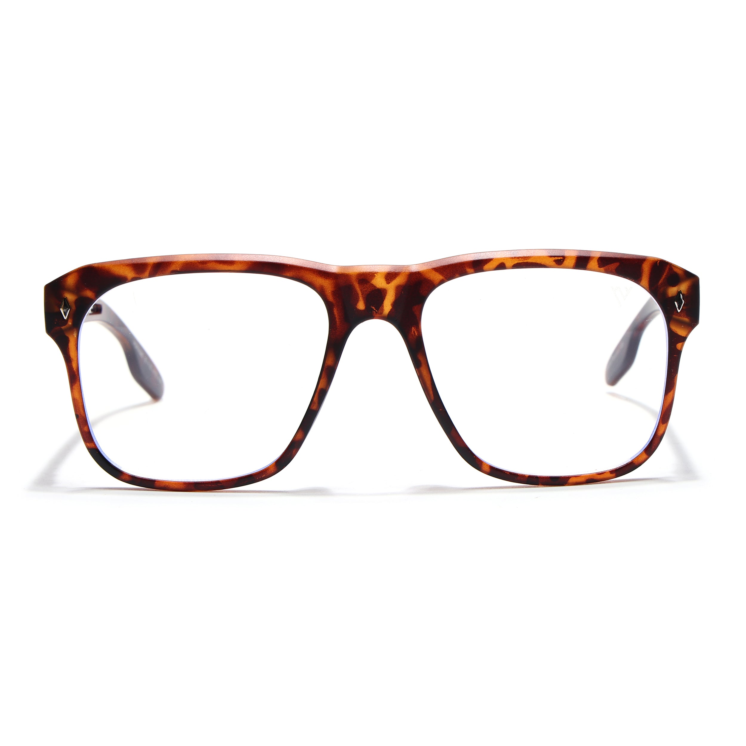 Voyage Lumina Demi Brown Wayfarer Eyeglasses for Men & Women (81205MG5400-C5)