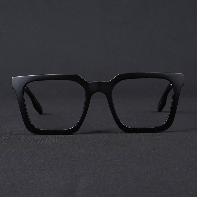 Voyage Lumina Black Wayfarer Eyeglasses for Men & Women (81207MG5401-C1)