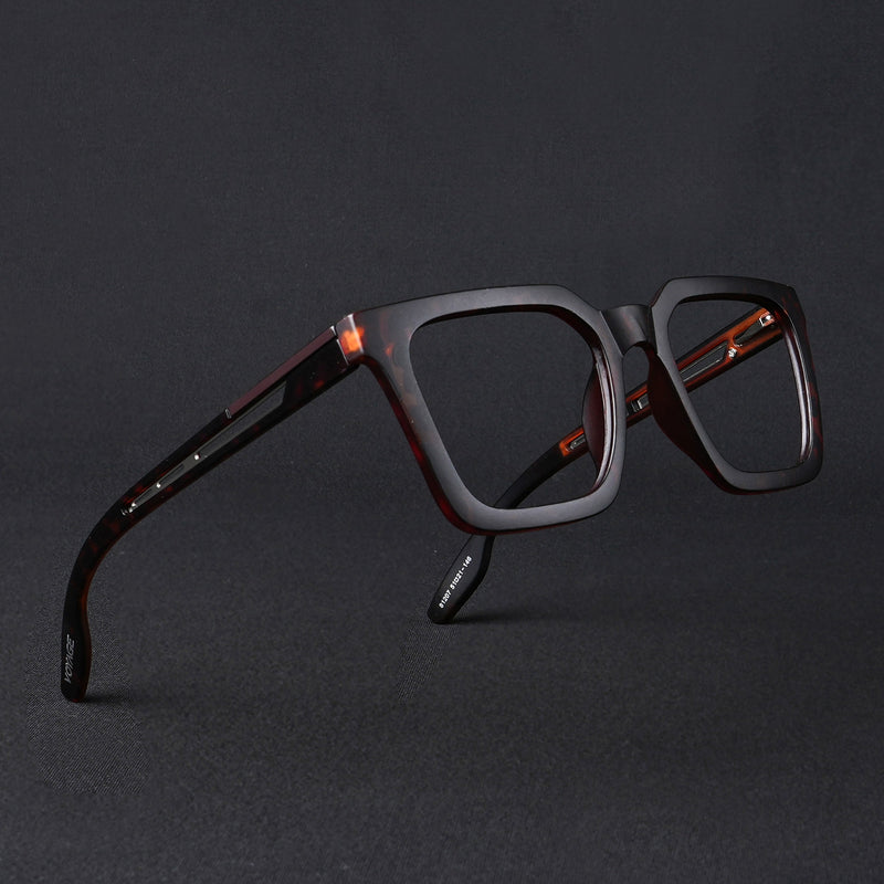 Voyage Lumina Demi Brown Wayfarer Eyeglasses for Men & Women (81207MG5405-C5)