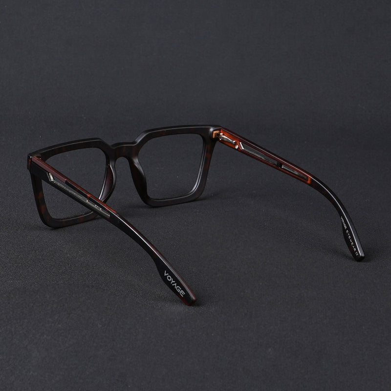 Voyage Lumina Demi Brown Wayfarer Eyeglasses for Men & Women (81207MG5405-C5)