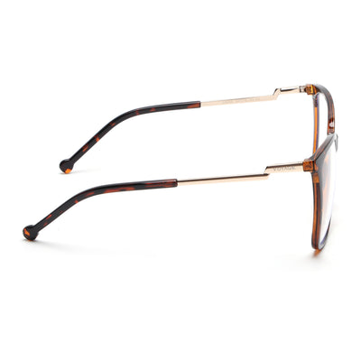 Voyage Glam Demi Brown Cateye TR Clip-On Polarized Sunglasses for Women (8269PMG4821-C2)