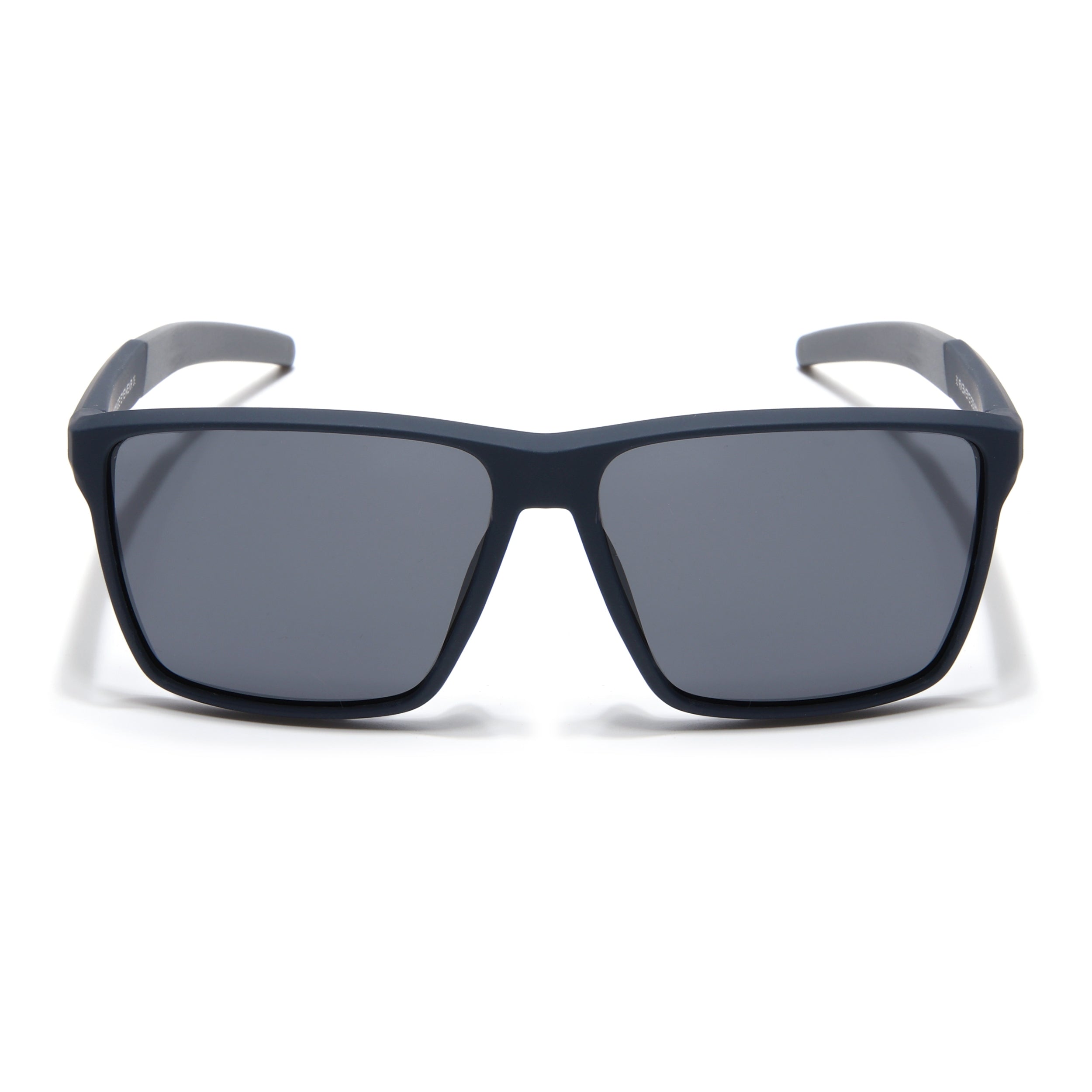 Wayfarer Polarized Sunglasses| Black Lens | Navy Blue Frame - PMG6751