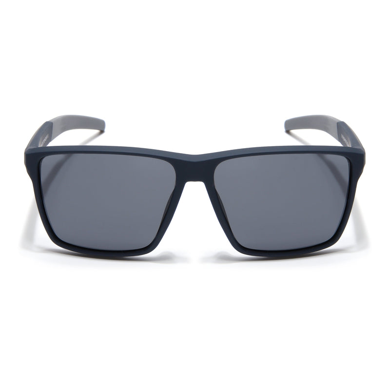 Wayfarer Polarized Sunglasses| Black Lens | Navy Blue Frame - PMG6751