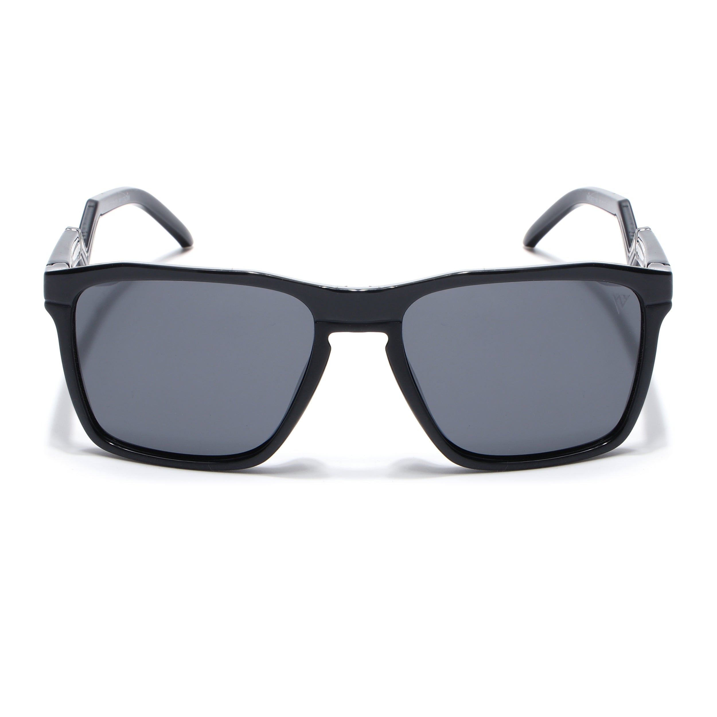 Radar 2.0 | Wayfarer Polarized Sunglasses  Black Lens | Shine Black Frame - PMG6753