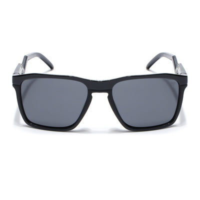 Radar 2.0 | Wayfarer Polarized Sunglasses  Black Lens | Shine Black Frame - PMG6753