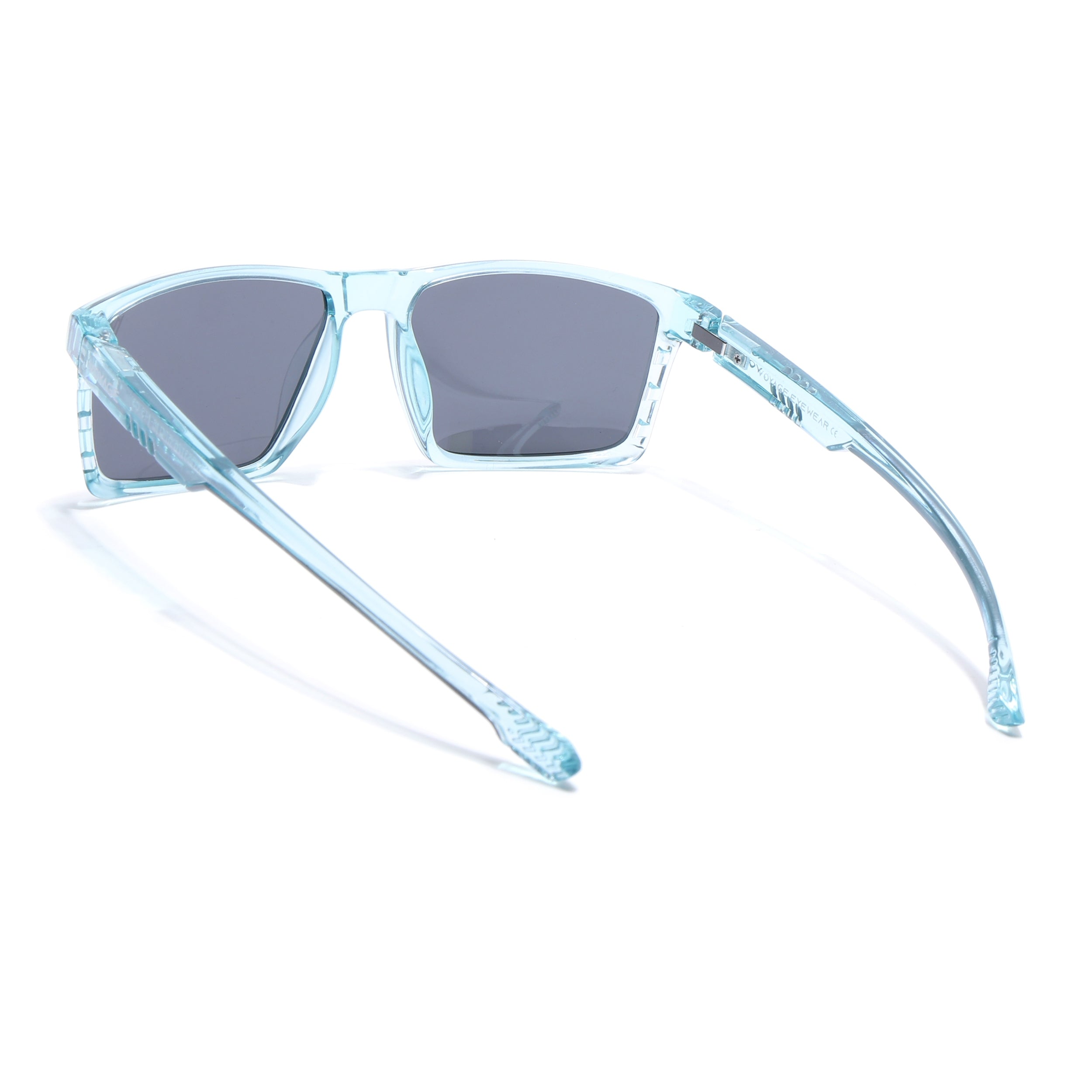 Wayfarer Polarized Sunglasses | Black Lens | Sea Green Frame - PMG6770