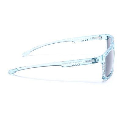Wayfarer Polarized Sunglasses | Black Lens | Sea Green Frame - PMG6770