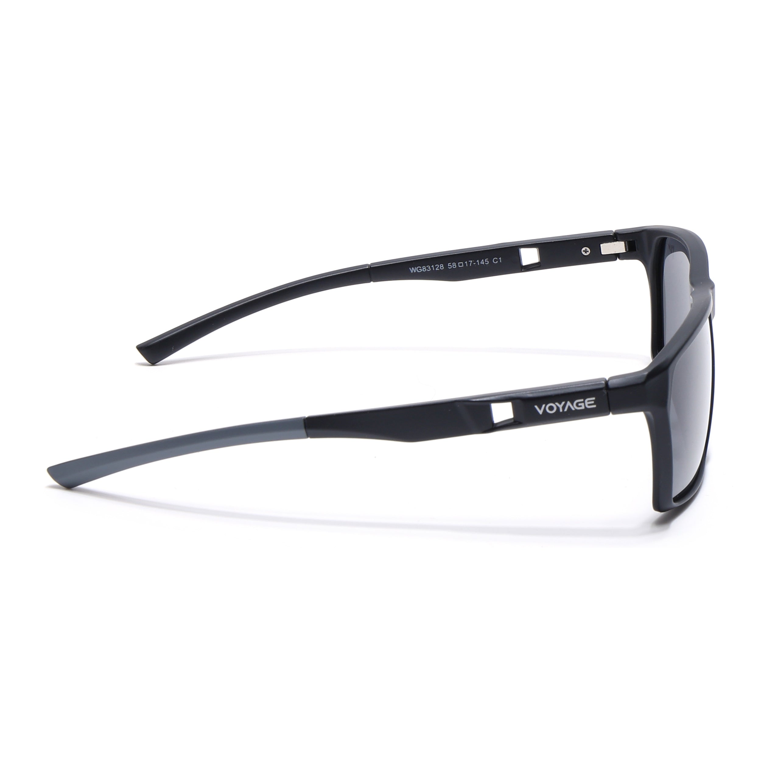 Wayfarer Polarized Sunglasses | Black Lens | Black Frame - PMG6777